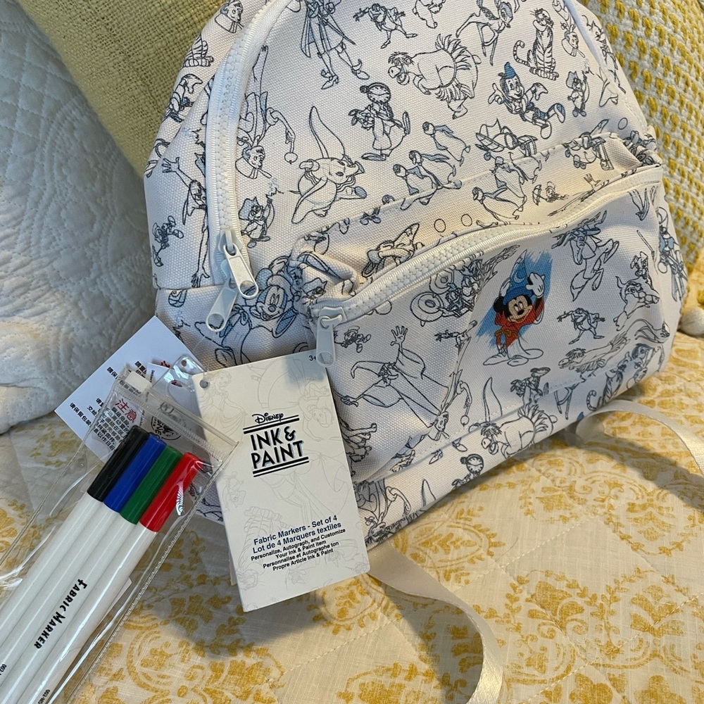Disney Ink & Paint Mini Backpack - Picture 2 of 2